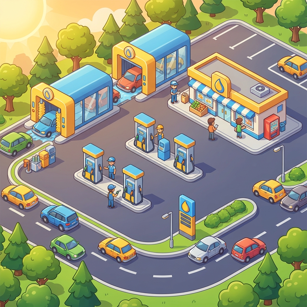 我的加油站模拟器攻略封面