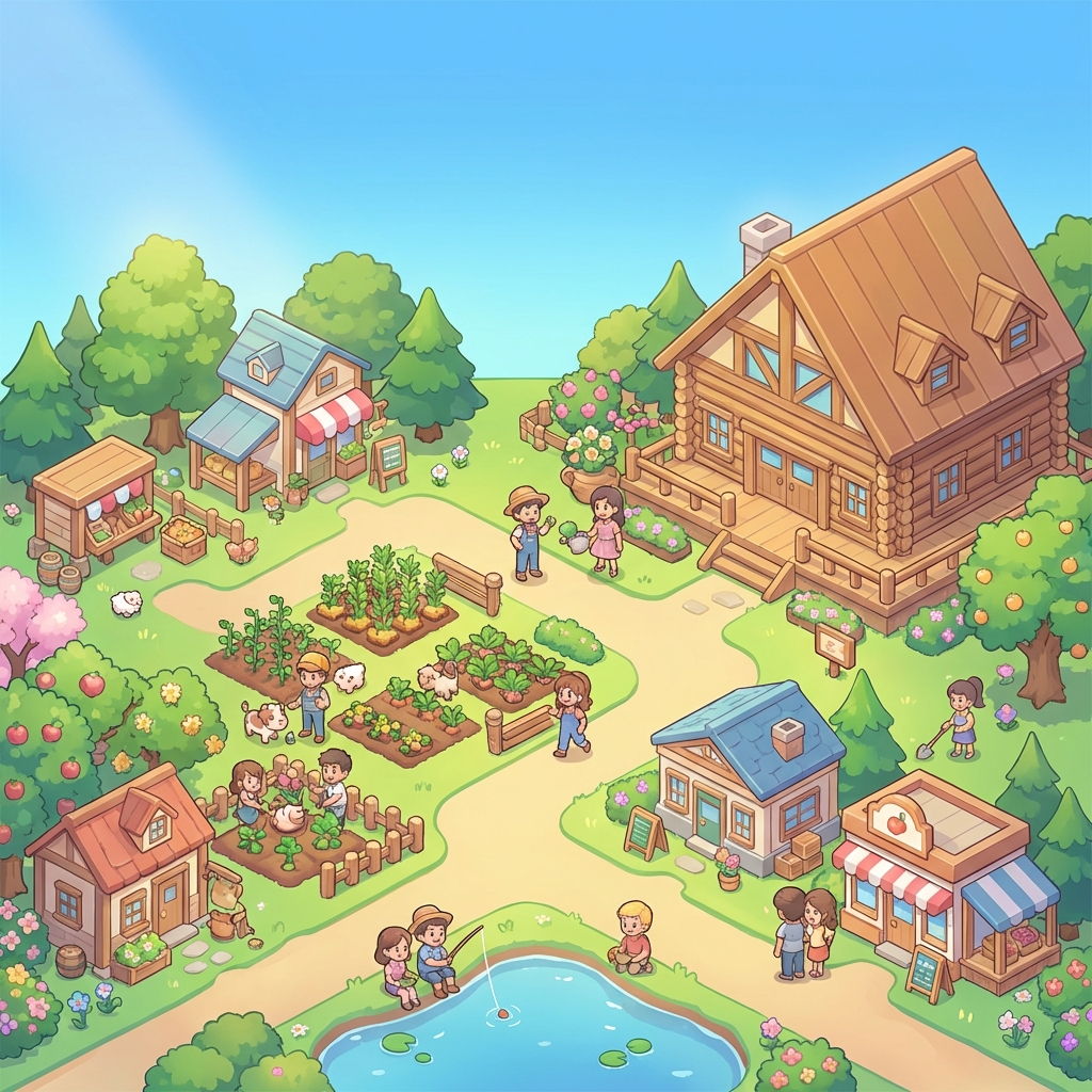 休闲山庄攻略封面