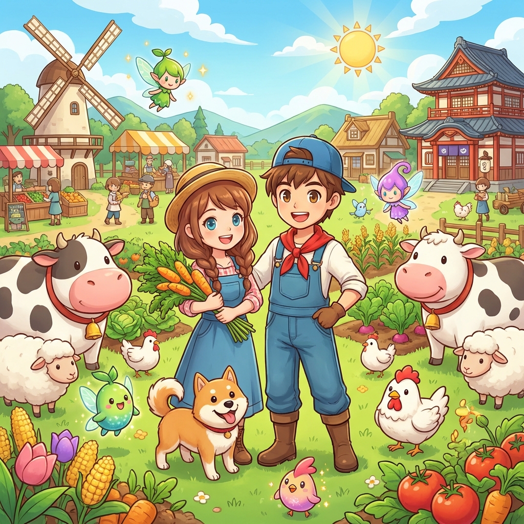 牧场物语精灵驿站中文版攻略封面