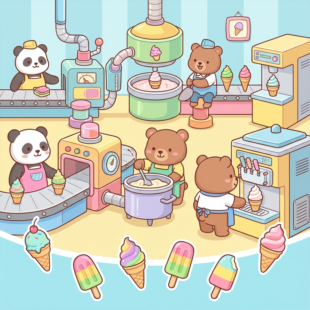 雪糕工厂宝宝巴士游戏攻略封面