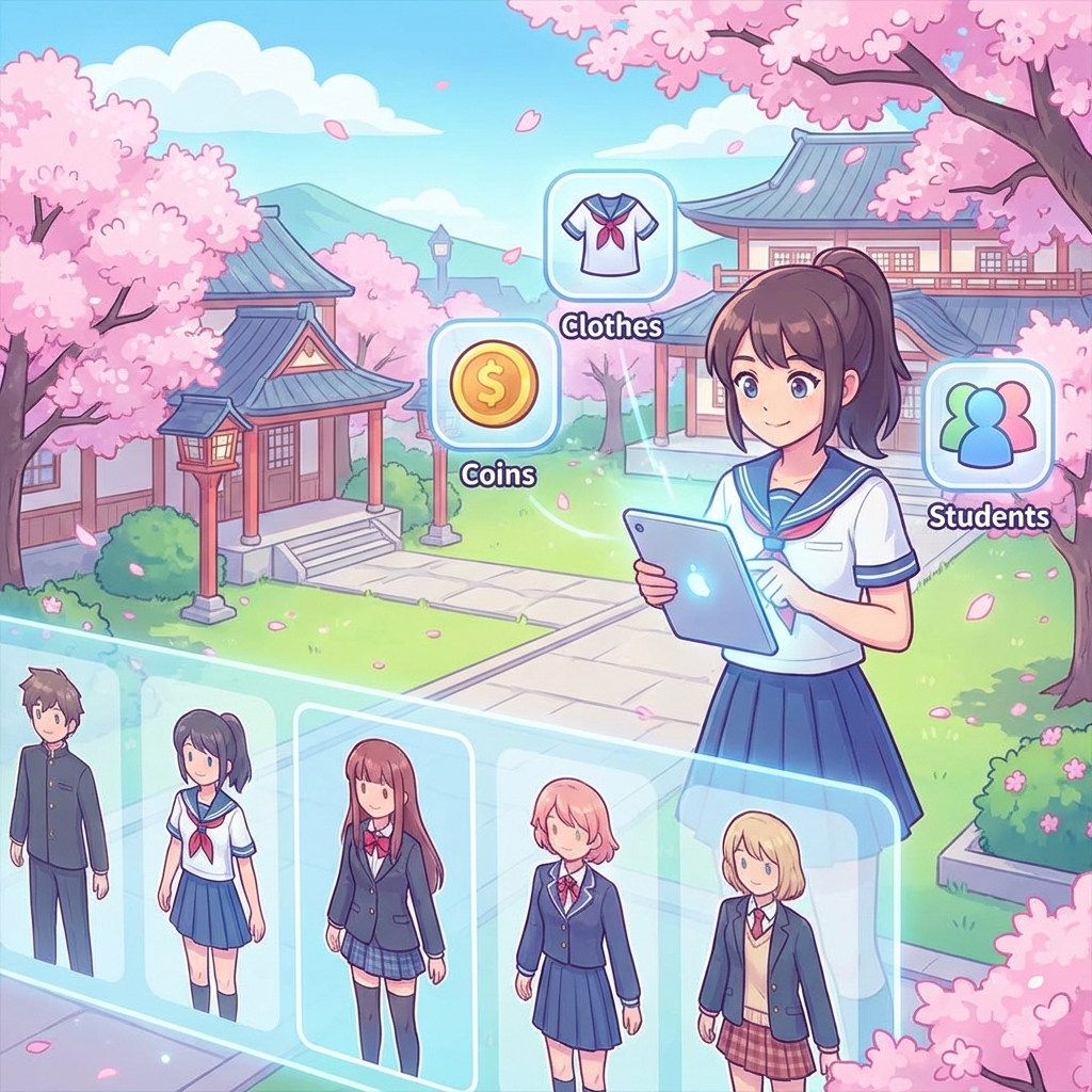 樱花学院换装攻略封面