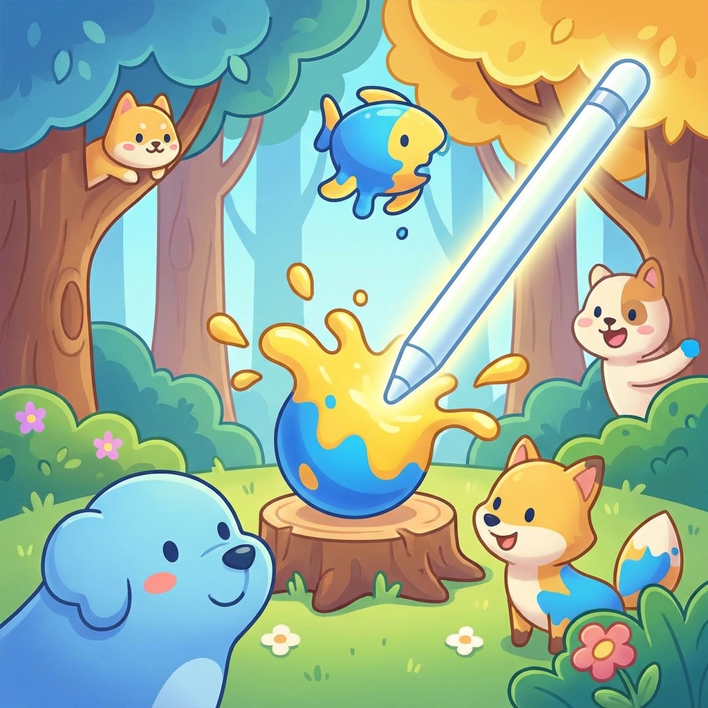 卡通涂色攻略封面