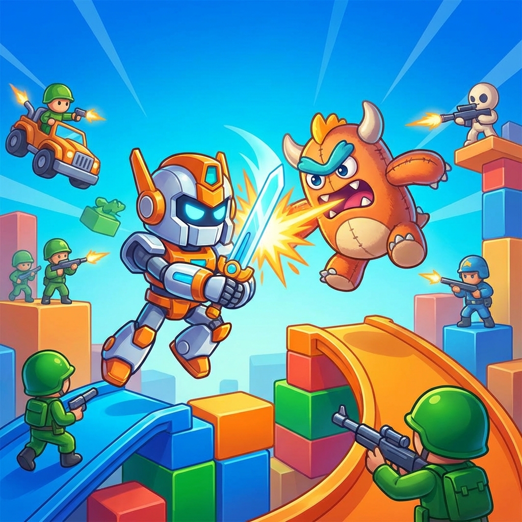 战斗玩具冲突攻略封面