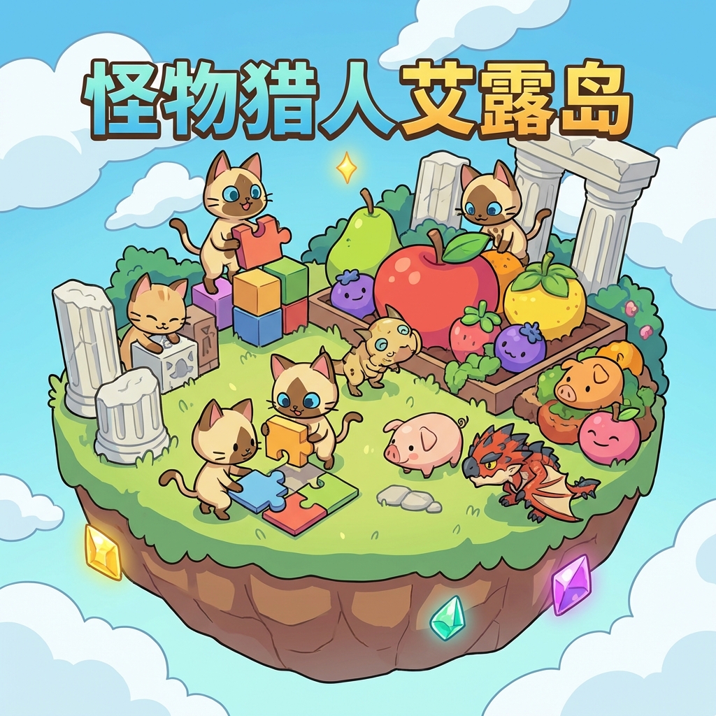 怪物猎人艾露岛攻略封面