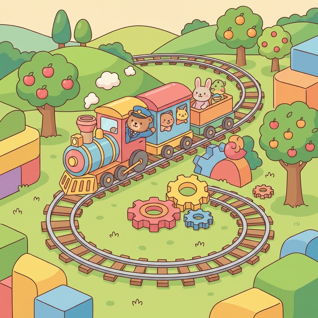 儿童模拟小火车攻略封面