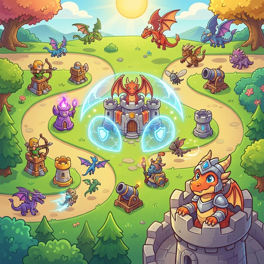 龙之塔防攻略封面