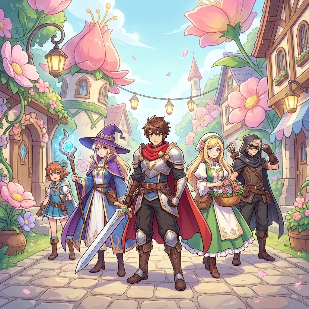 盛放小镇攻略封面