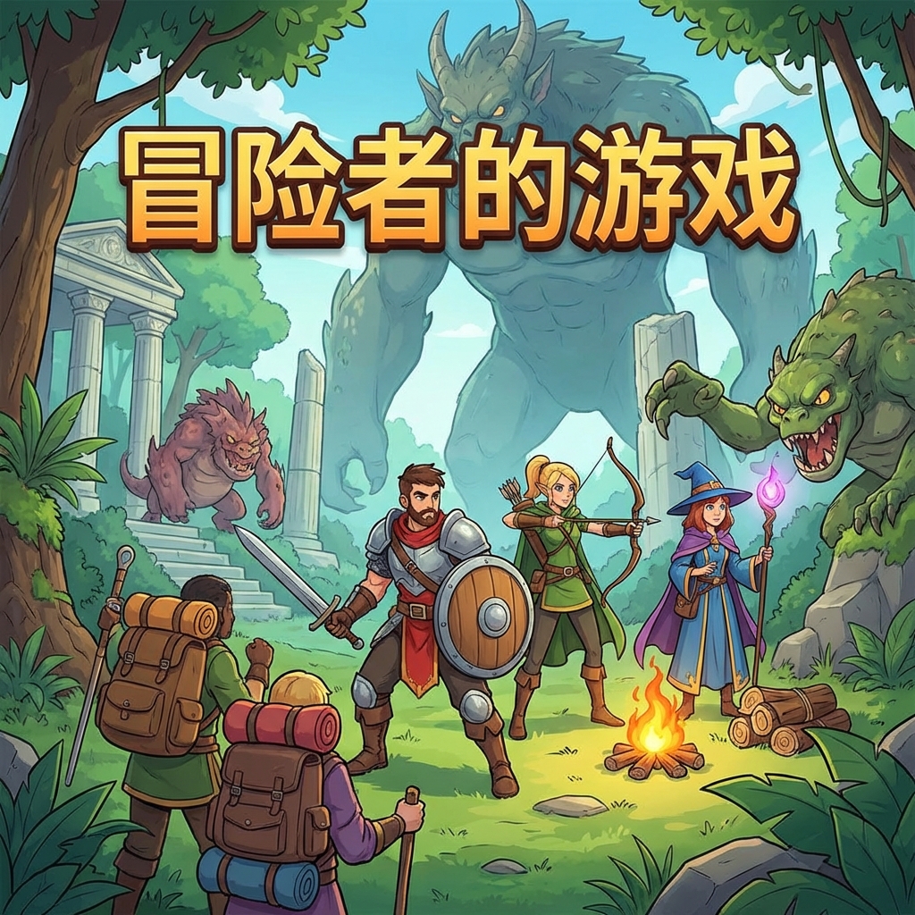 冒险者的游戏攻略封面