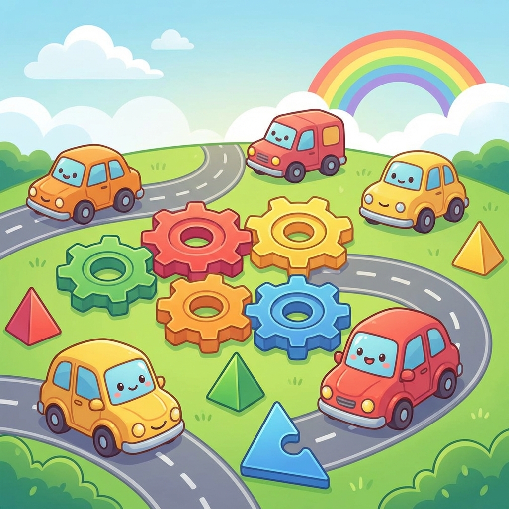 儿童汽车游戏攻略封面
