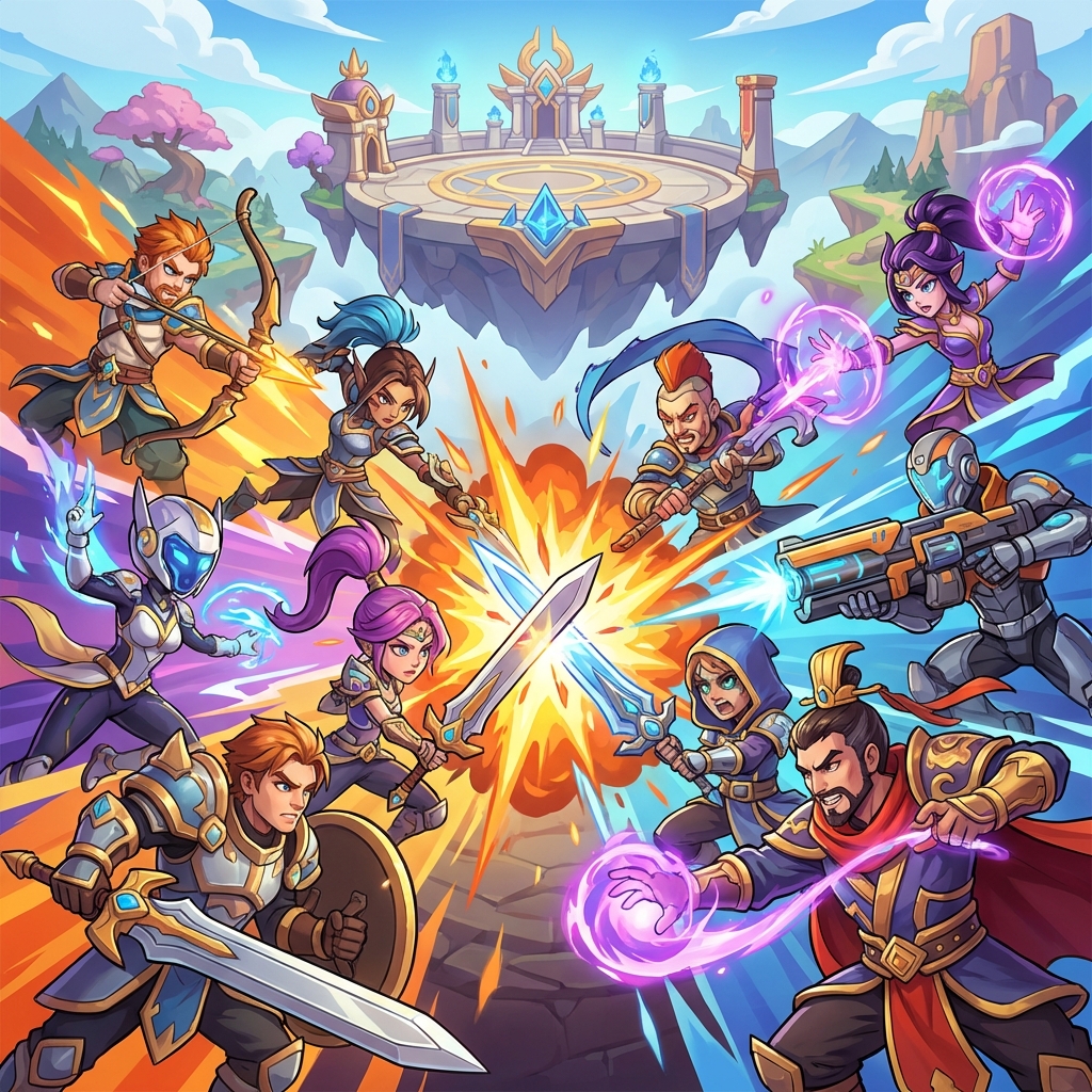 英雄大乱斗攻略封面