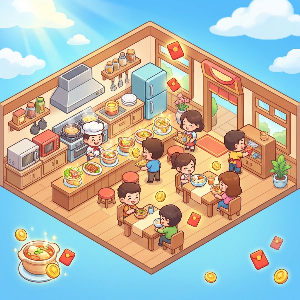 我的小餐馆红包版攻略封面