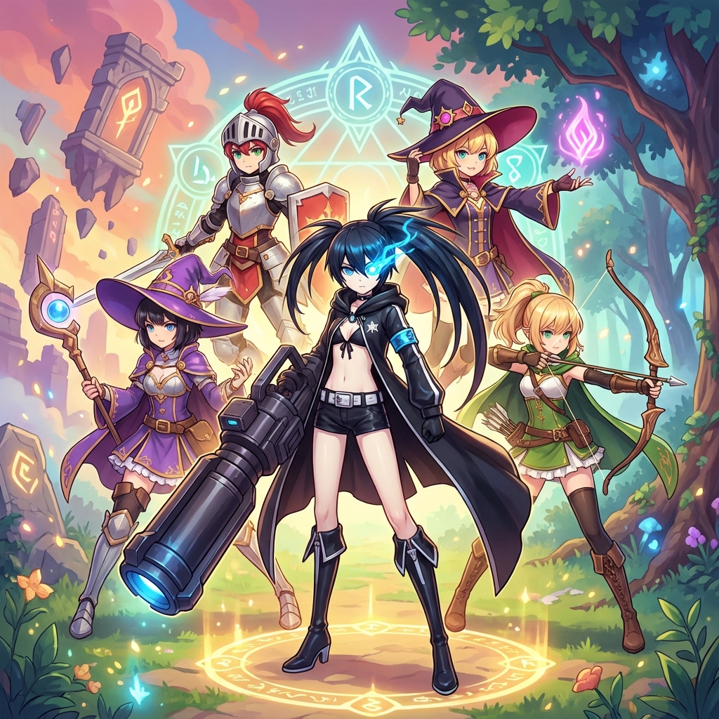 黑岩射手日服攻略封面