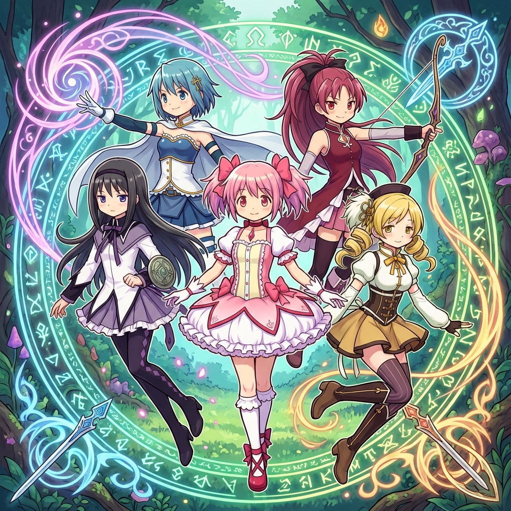 魔法少女小圆psp携带版攻略封面