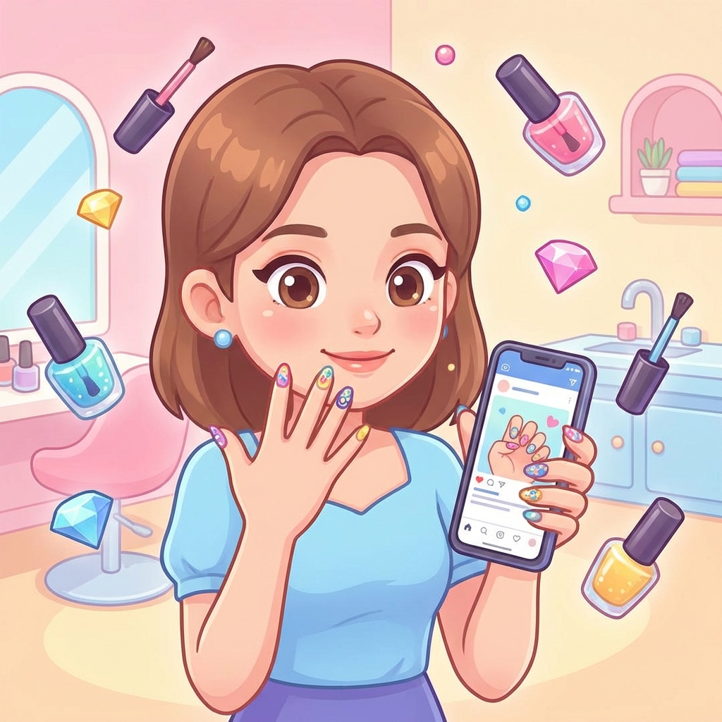 网红女生美甲模拟器攻略封面