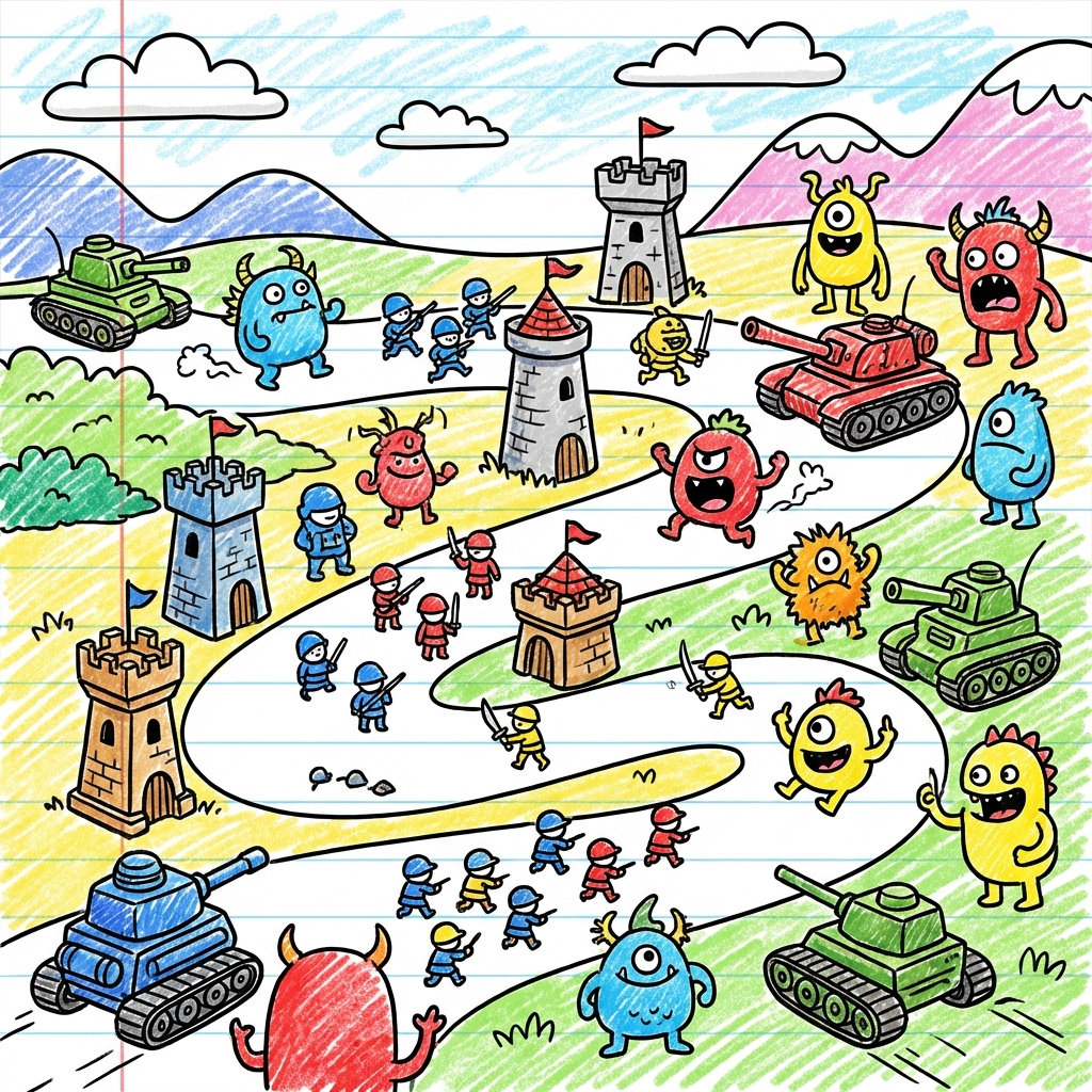 涂鸦战争模拟器攻略封面