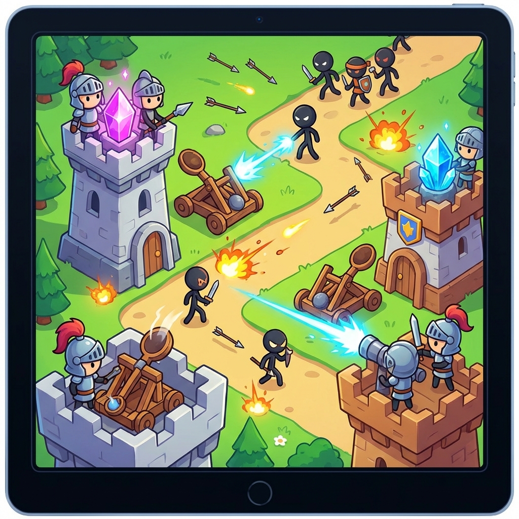 火柴人塔防战争攻略封面