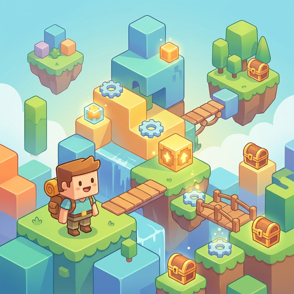 方块世界的冒险攻略封面