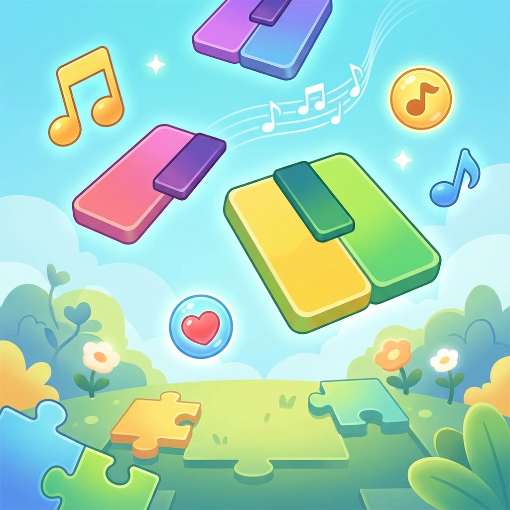 音乐指尖钢琴块攻略封面