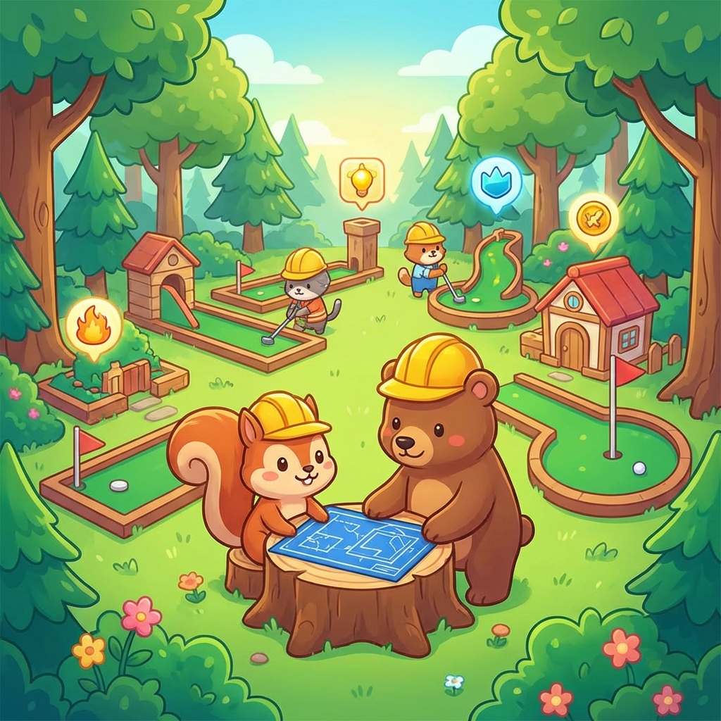 打造吧高尔夫之森攻略封面