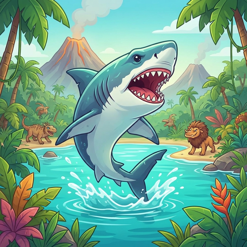 鲨鱼的复仇史前攻略封面