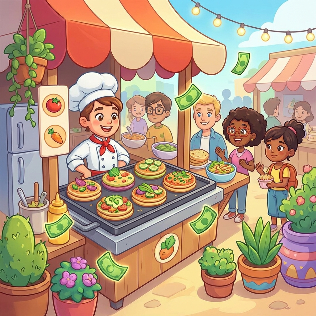 蔬菜松饼烹饪记国际服攻略封面