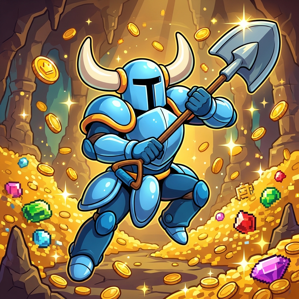 铲子骑士无尽宝藏攻略封面