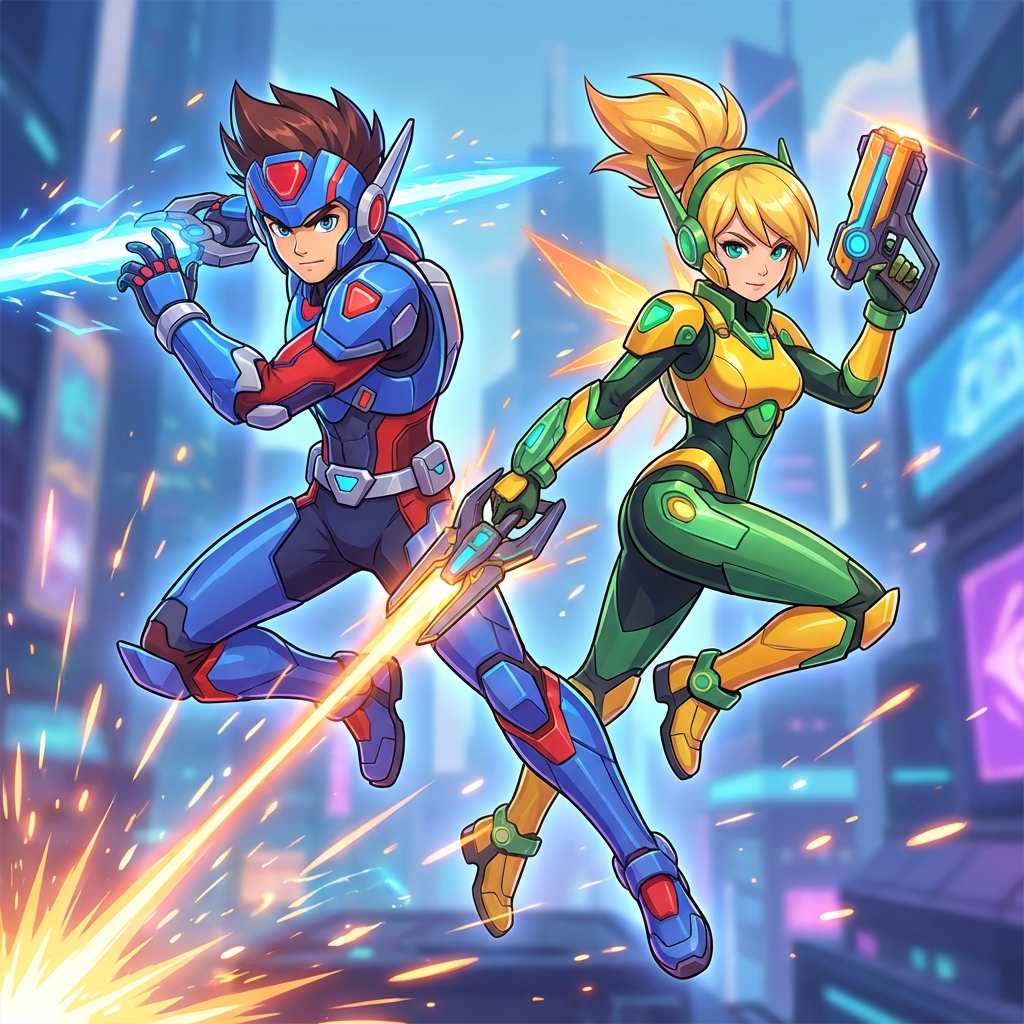 洛克人zx汉化版攻略封面