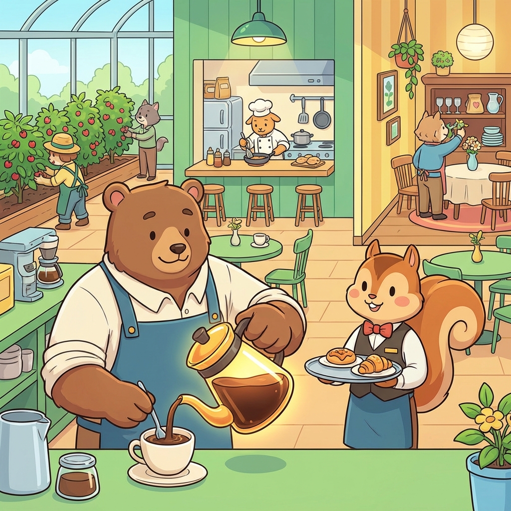 奇妙咖啡餐厅攻略封面