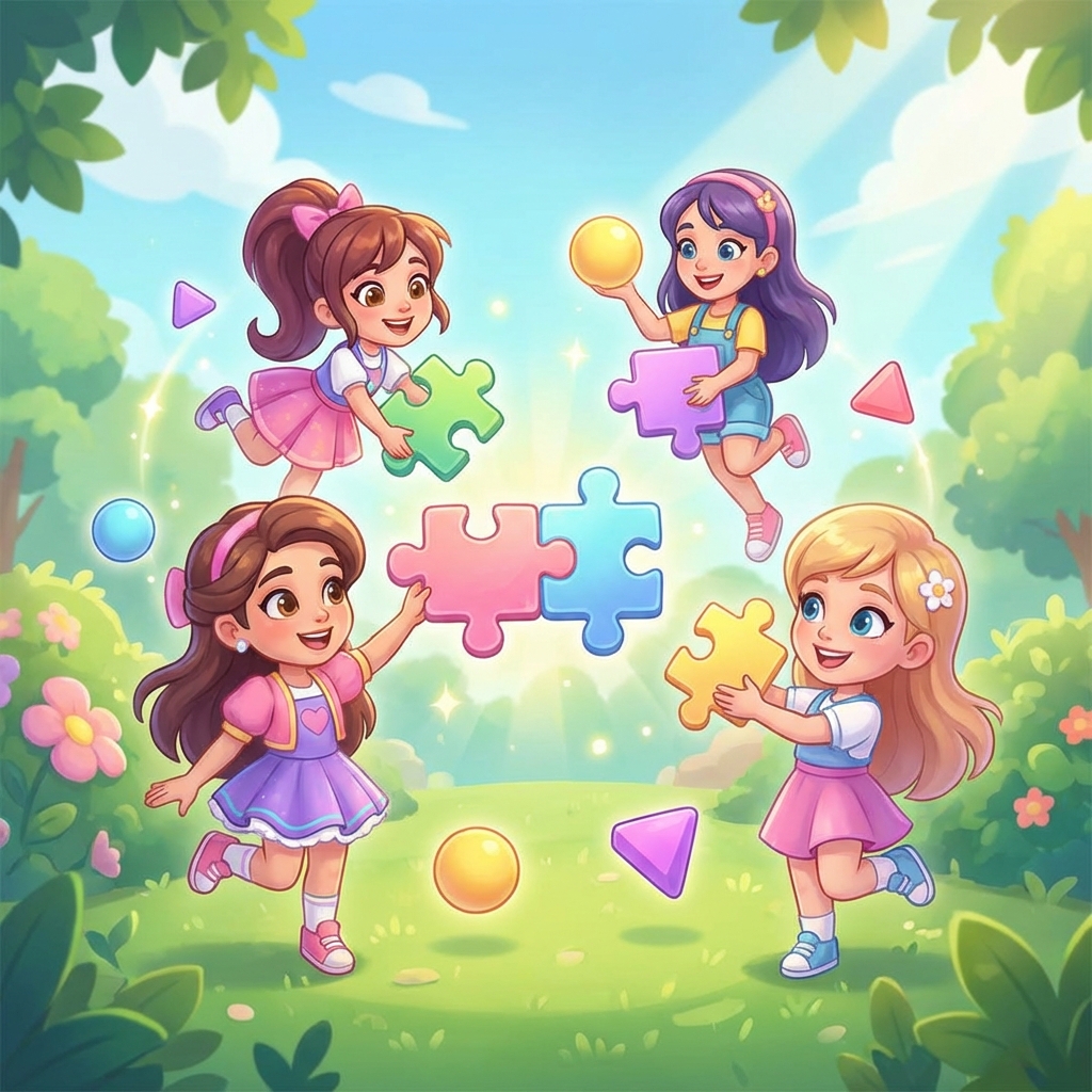 美女拼图攻略封面