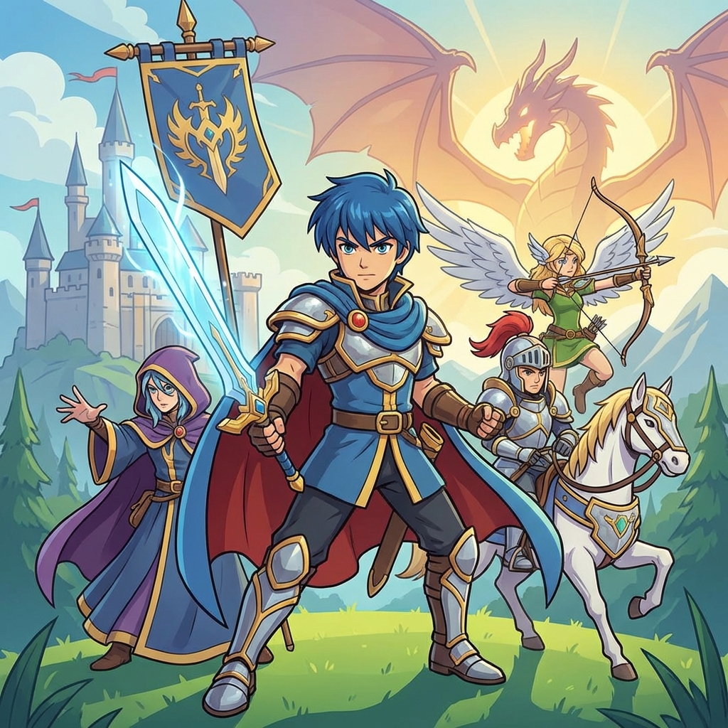 火焰纹章暗黑龙与光之剑重制版攻略封面