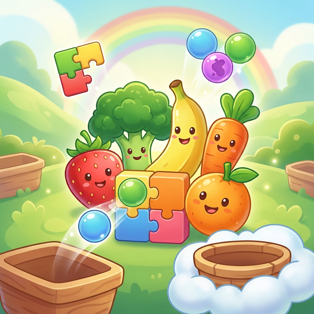 宝宝爱水果蔬菜攻略封面