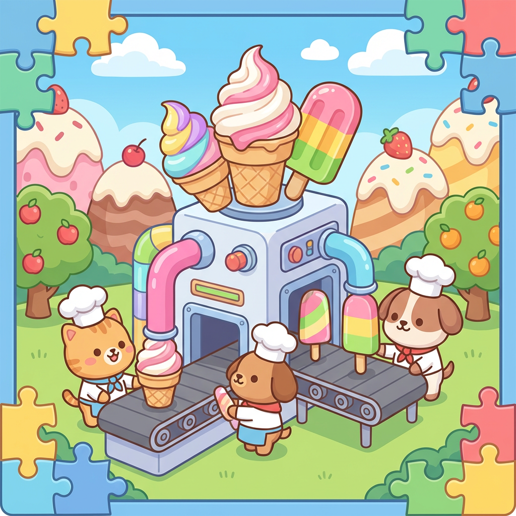 宝宝冰淇淋工厂攻略封面