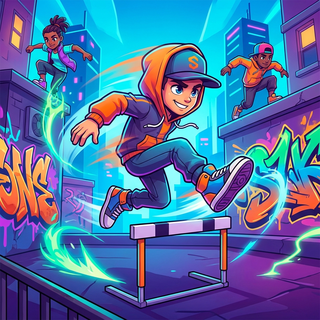 嘻哈酷跑攻略封面