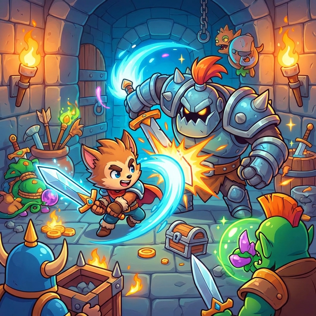 呼噜噜暴走地城攻略封面