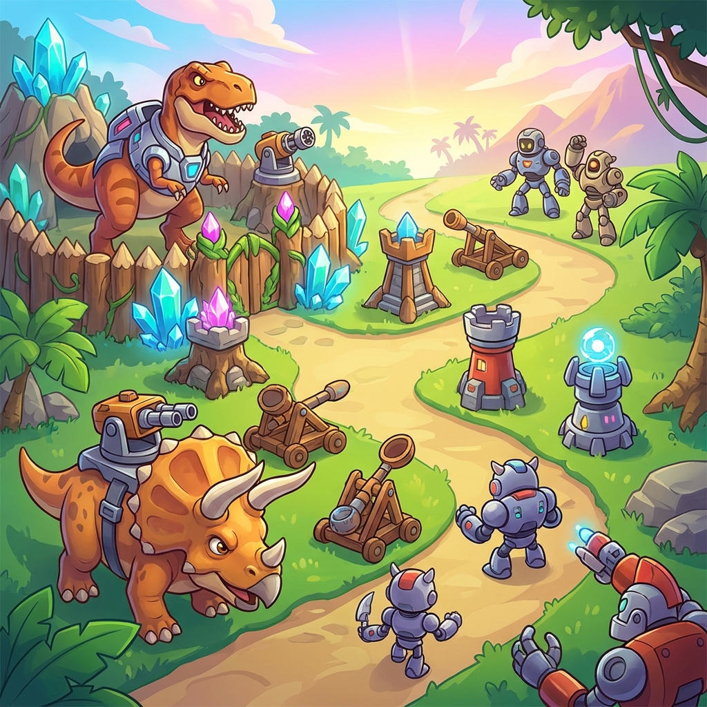 恐龙保卫战攻略封面