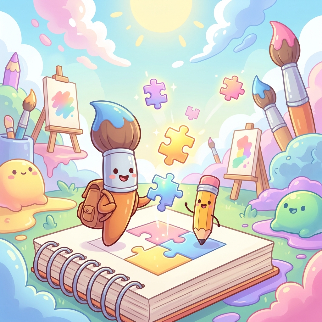 我的绘画乐园攻略封面