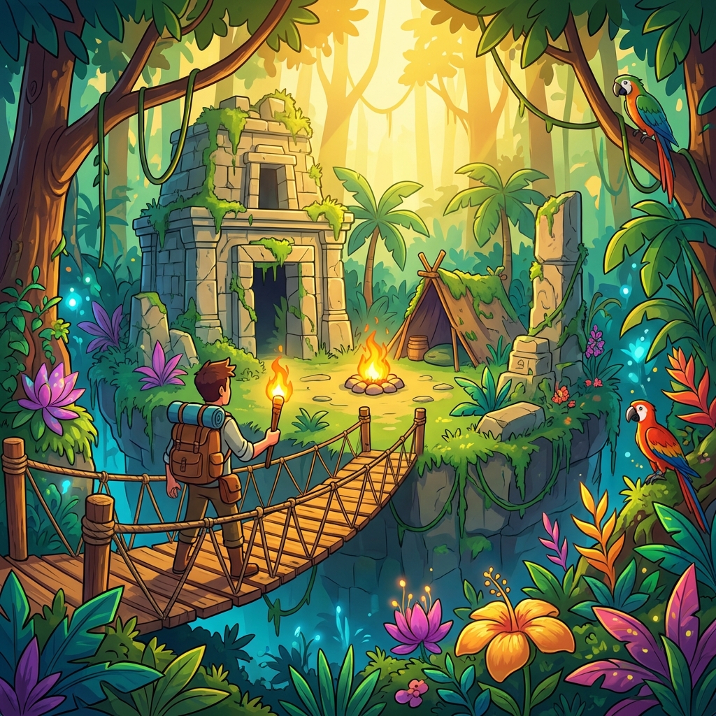 丛林生存模拟器攻略封面