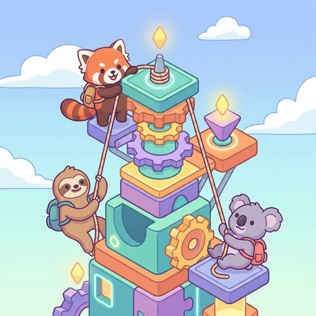 攀爬动物在一起steam版攻略封面