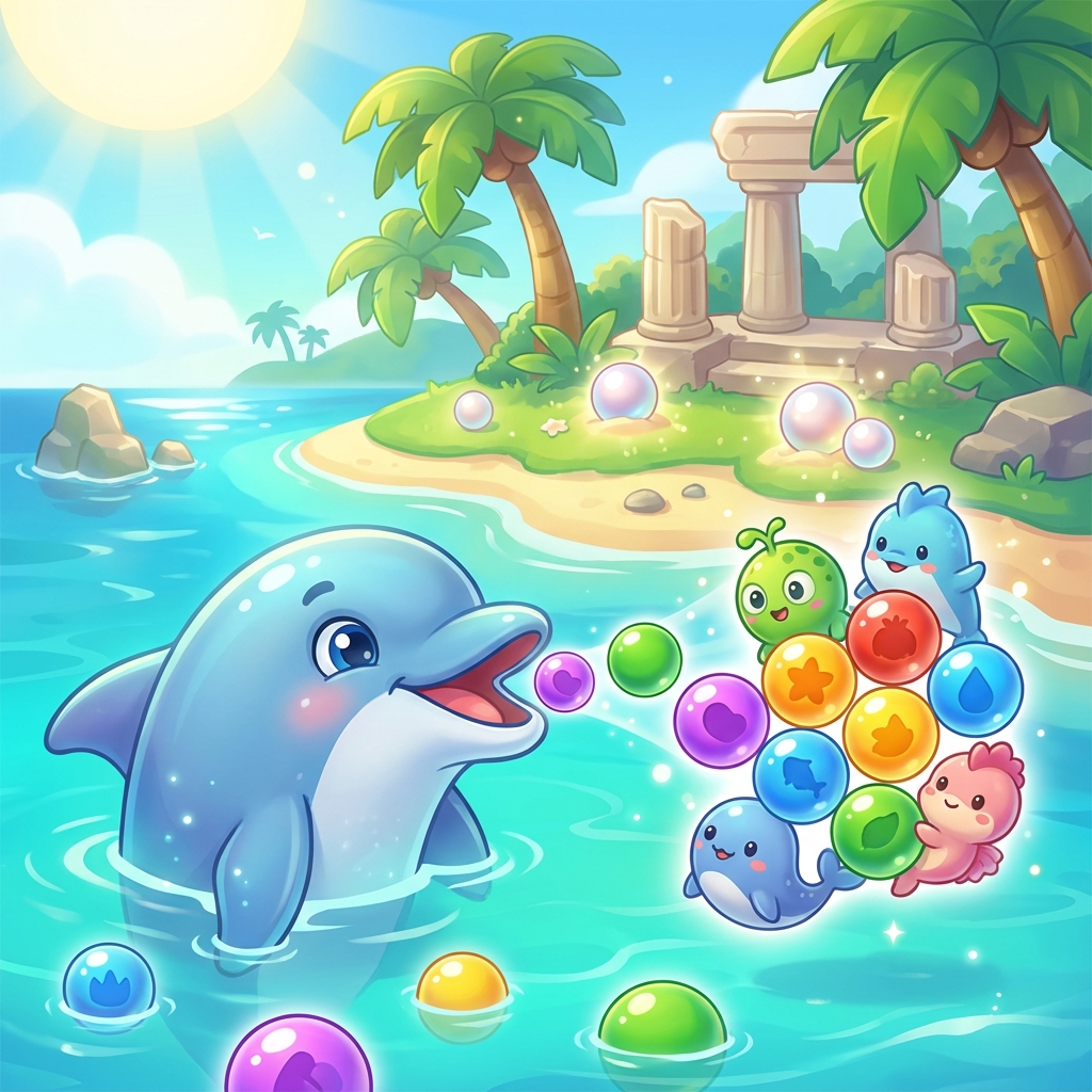 海豚湾泡泡龙攻略封面