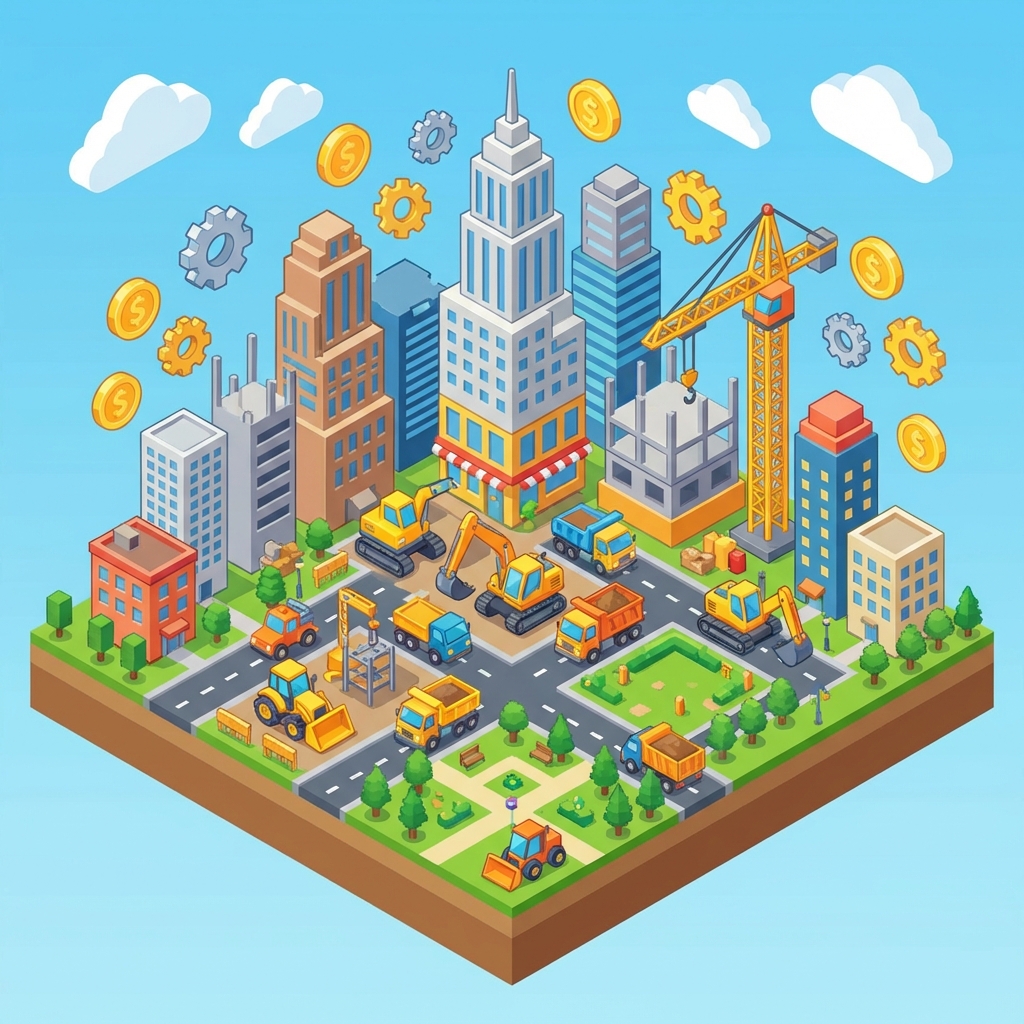 模拟建造4无限金币版攻略封面