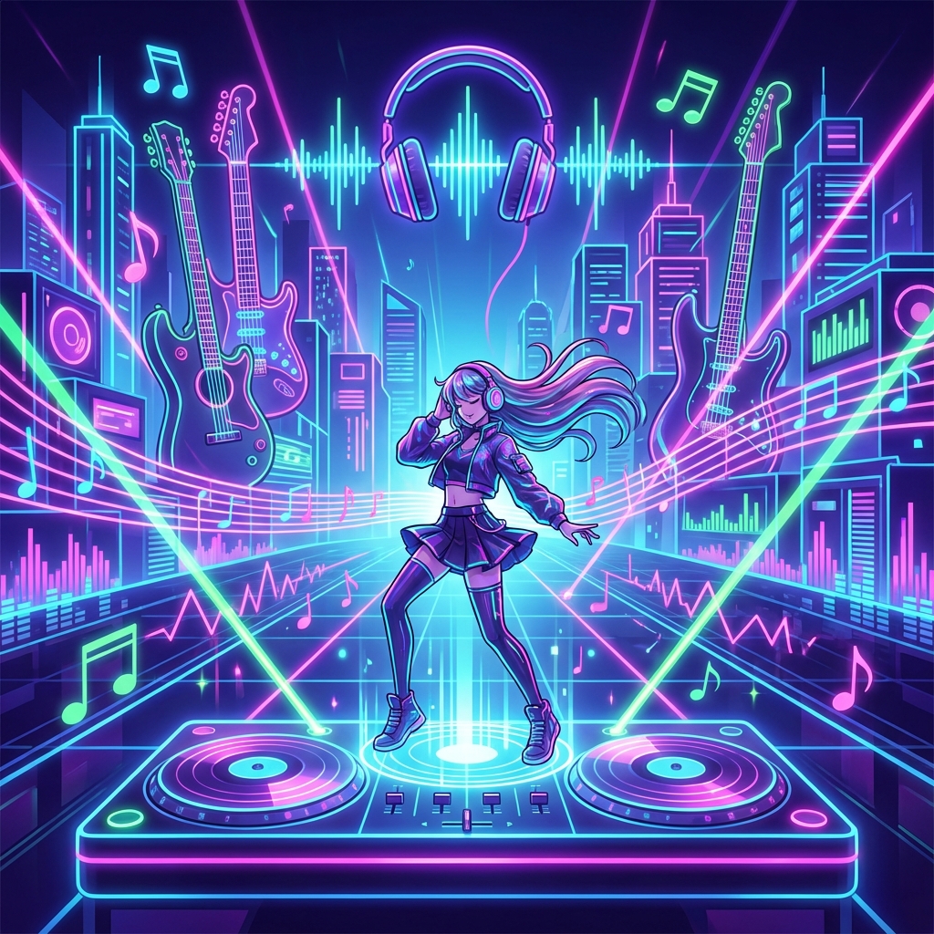 霓虹节奏攻略封面