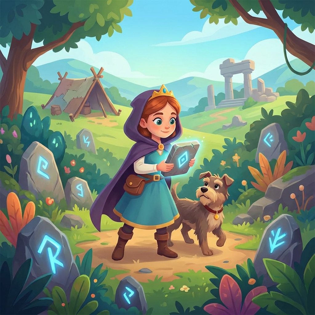 恶魔的石板与犬公主破解版攻略封面