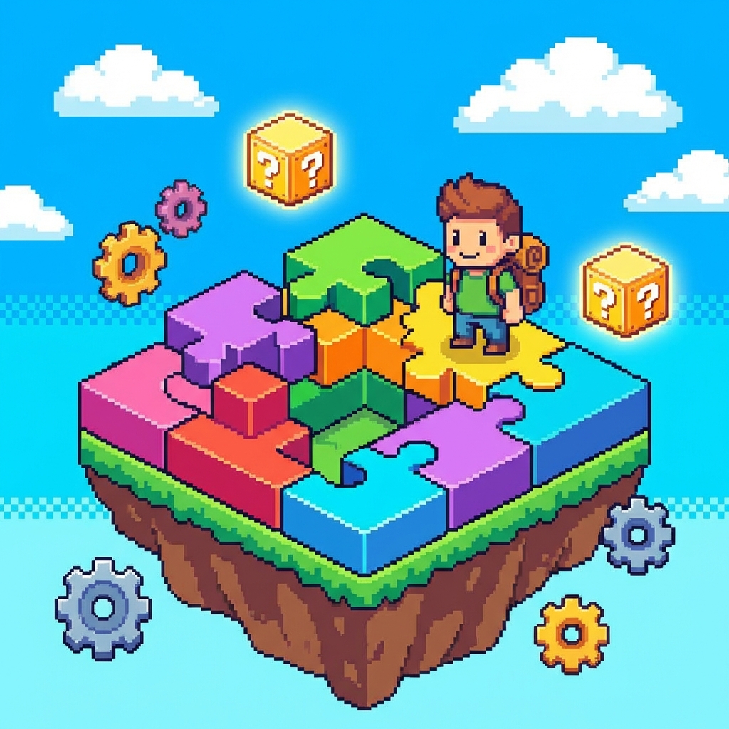 像素一格空岛生存攻略封面