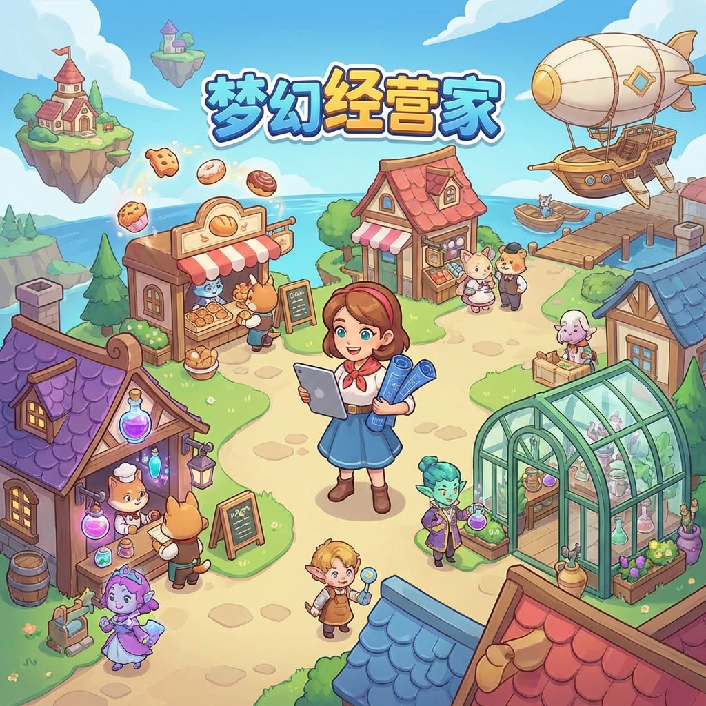 梦幻经营家攻略封面