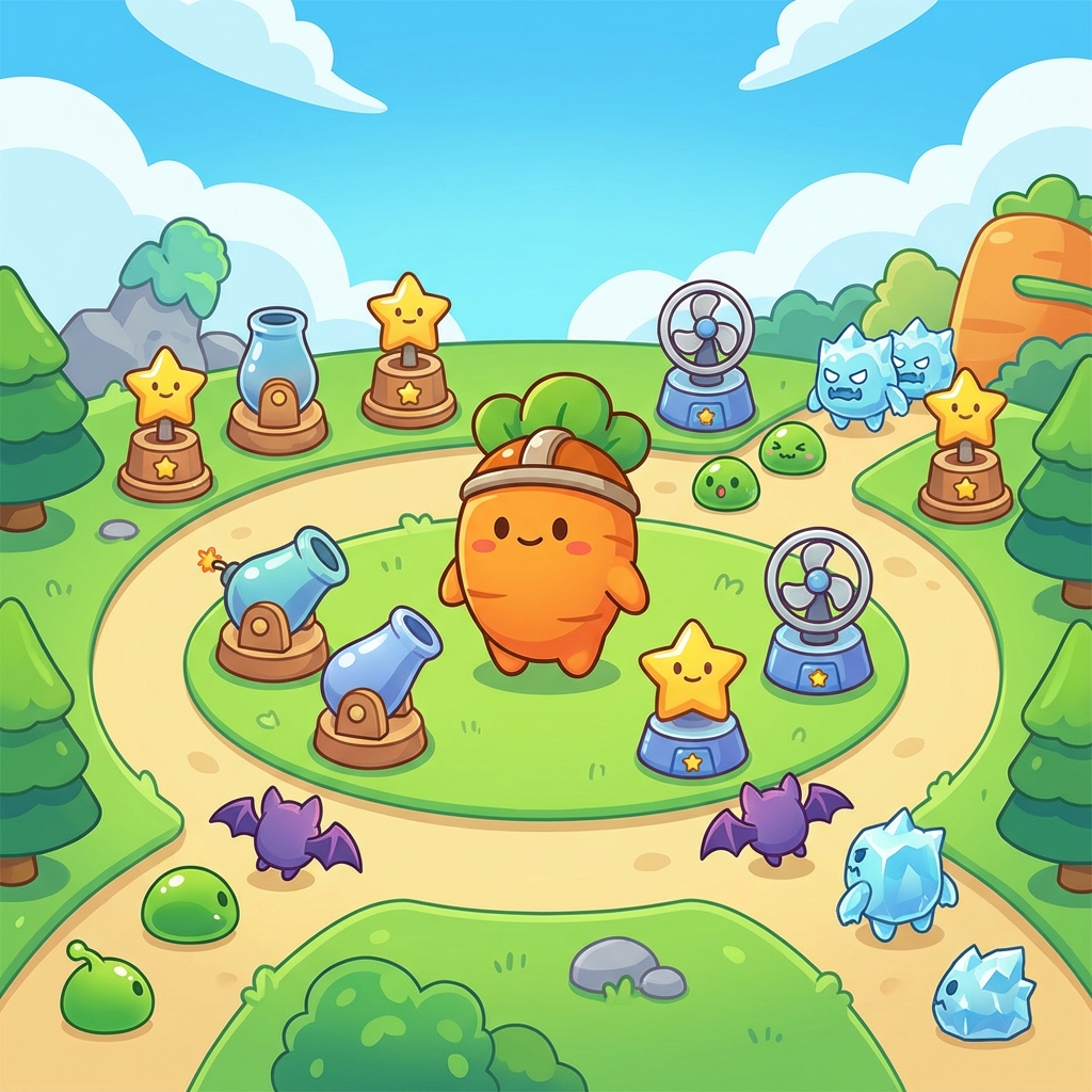 保卫萝卜挑战攻略封面