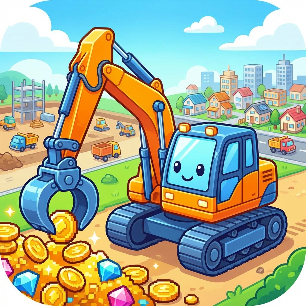 操控巧手挖掘机攻略封面