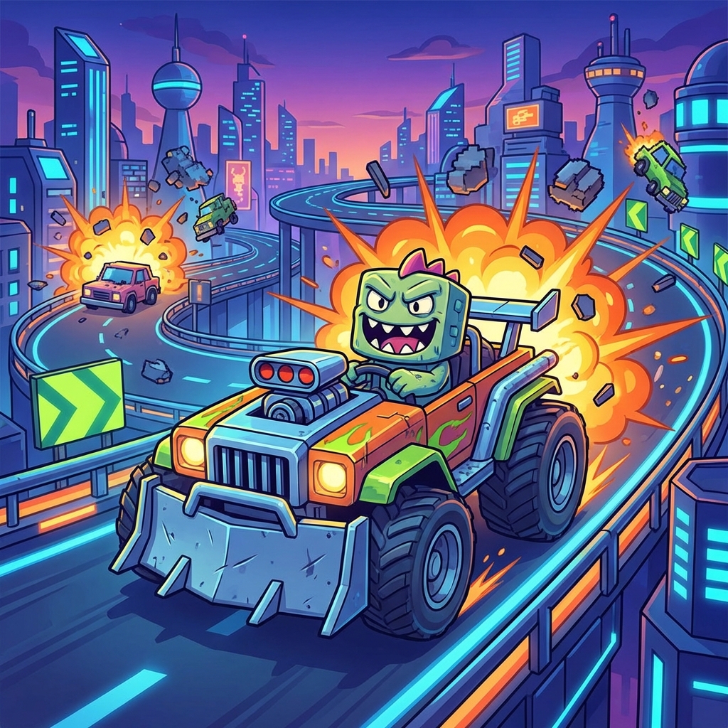 怪物毁灭车祸攻略封面