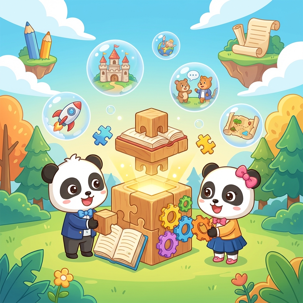 宝宝巴士奇妙故事创造家攻略封面