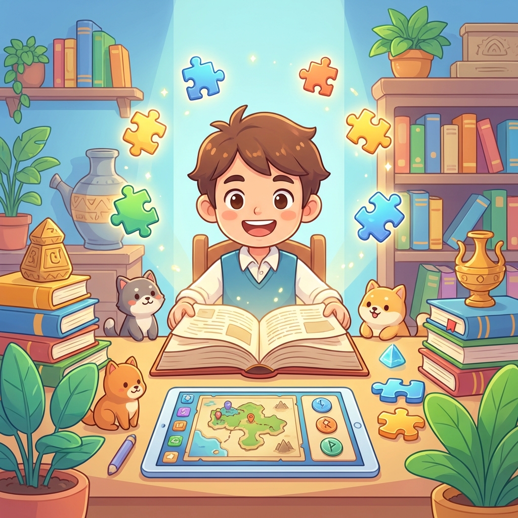 学者冒险寂静之谜攻略封面