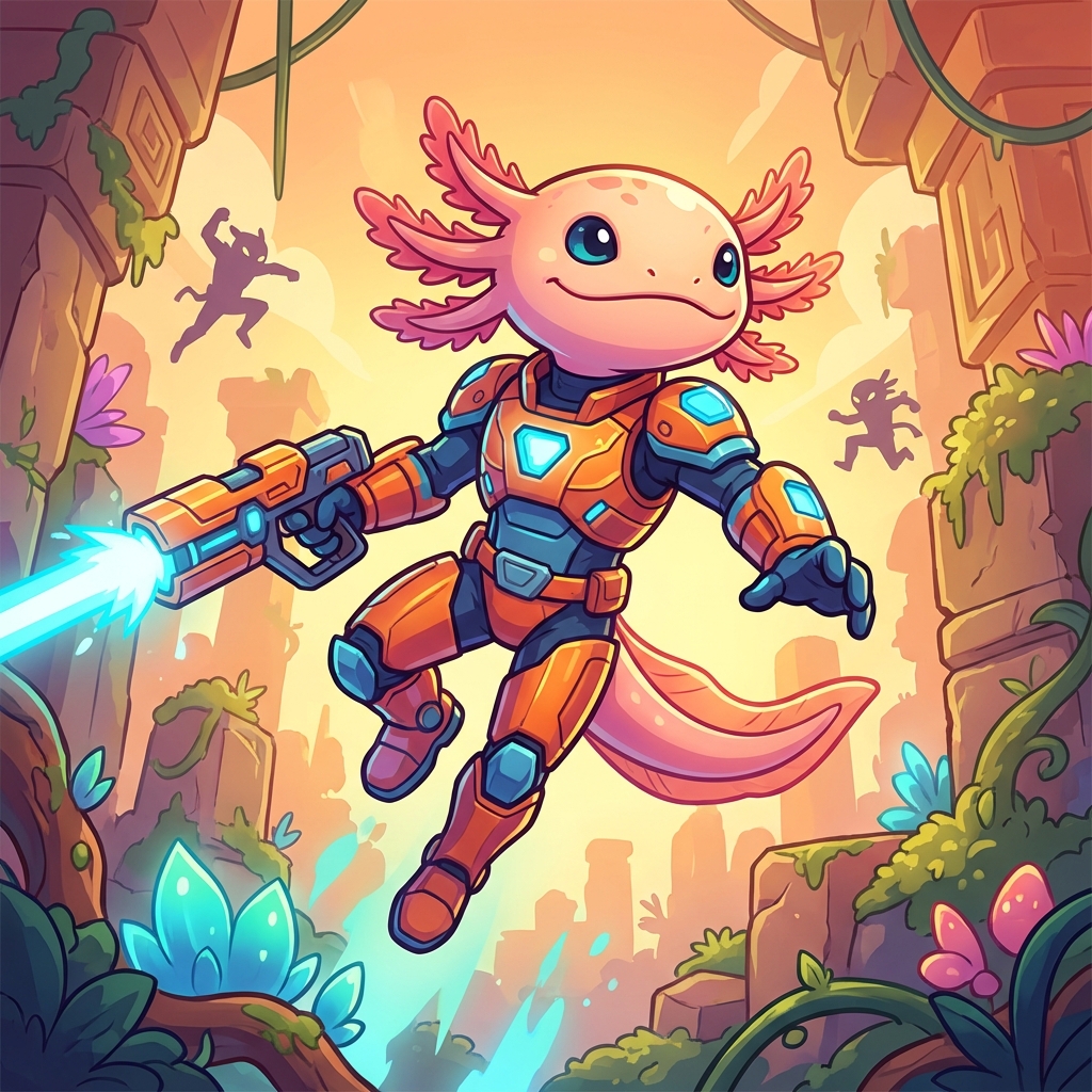 ak蝾螈突袭攻略封面